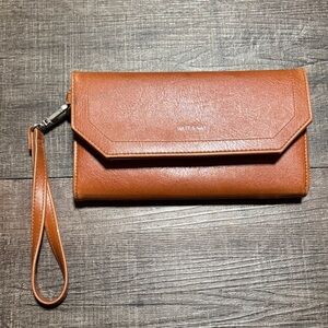 Matt & Nat Tan Wristlet Clutch